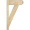 Ekena Millwork Traditional Craftsman Rough Sawn Outlooker, Douglas Fir, 6"W x 16"D x 28"H OUT06X16X28TRA04RDF - alternate 4